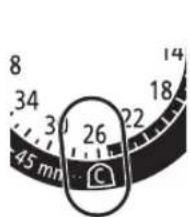 PANASONIC ERGC70 - Fesutoldalek [C] (26 mm - 45 mm) ER-GC70 - 1
