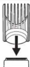 PANASONIC ERGC70 - Kammaufsatz [A] (1 mm bis 5 mm) - 2