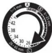 PANASONIC ERGC70 - Kamtilbehör [A] (1 mm til 5 mm) - 3