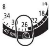 PANASONIC ERGC70 - Hrebečová nástavec [C] (26 mm až 45 mm) ER-GC70 - 1