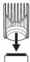 PANASONIC ERGC70 - Comb attachment [A] (1 mm to 5 mm) - 2