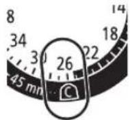 PANASONIC ERGC70 - Accessorio pettine [C] (da 26 a 45 mm) ER-GC70 - 1