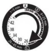 PANASONIC ERGC70 - Comb attachment [C] (26 mm to 45 mm) ER-GC70 - 3