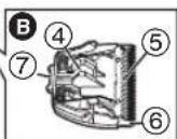 PANASONIC ERGC70 - Laitteen osat - 2