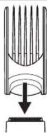 PANASONIC ERGC70 - Accesoriu pieptene [C] (de la 26 mm pana la 45 mm) ER-GC70 - 2