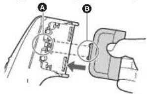 PANASONIC ERGD50 - Mocowanie ostrza - 1