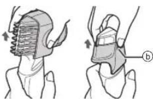 PANASONIC ERGD50 - Verwijdenen van het opzetstuk - 1