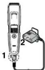 PANASONIC ERGB86 - Zástréčku pristroja pripojte k vstupu pre zástréčku. - 1