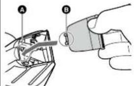PANASONIC ERGB86 - Ponowy nonta ostrza - 1