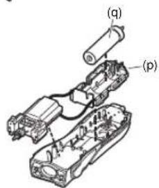 PANASONIC ER2211 - Retrait de la batterie rechargeable intégrée - 4