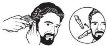 PANASONIC ER2211 - Coupe autour des oreilles - 1