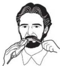 PANASONIC ER2211 - Utilisation de la tondeuse - 4