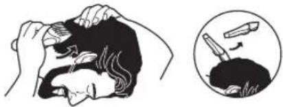 PANASONIC ER2211 - Coupe des cheveux de la nuque - 1