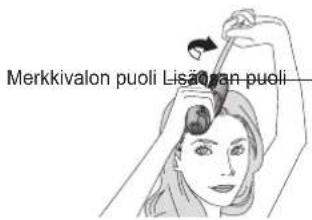 PANASONIC EHHW51 - Tartu hiusosioon sillä alueella, jonne haluat lisā tuheutta. - 3