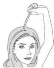 PANASONIC EHHW51 - Clamp a bundle of hair in the area where you want to add volume. - 2