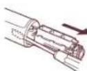 PANASONIC EH2513 - Fjernelse af det indbyggede genopladelige batteri - 3