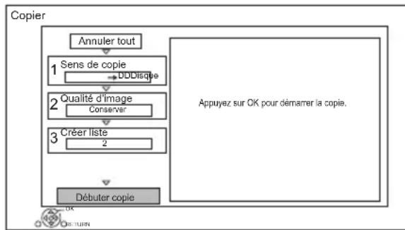 PANASONIC DMRUBT1 - Copie d'un support vers le DD - 1