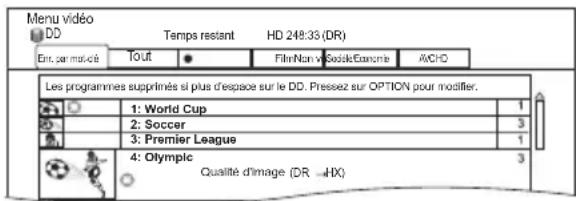 PANASONIC DMRUBT1 - Lecture des programmes de l'enregistrement par mot-clé - 1