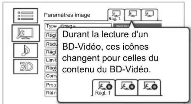 PANASONIC DMRUBT1 - Paramètres image - 1