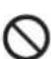 PANASONIC ESLV6Q - WAARSCHUWING - 1