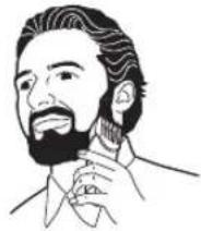 PANASONIC ER2171 - Zasunte zastrchu do strihaça. - 3