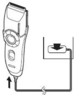 PANASONIC ER2171 - Zapojte adaptor do zásuvky. - 1