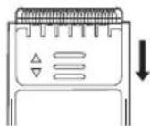 PANASONIC ER2171 - Brug af trimmeren - 7