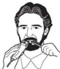 PANASONIC ER2171 - Utilización del recortador - 4