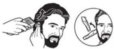 PANASONIC ER2171 - Podcinanie wokól uszu - 1