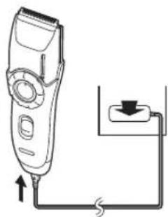 PANASONIC ER2171 - Charging the trimmer - 1