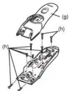 PANASONIC ER2171 - Indepartarea bateriei reincarcabile incorporate - 2