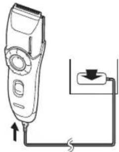 PANASONIC ER2171 - Ligue o transformador a uma tomada eletrica. - 1