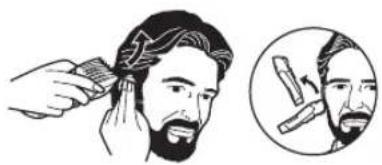 PANASONIC ER2171 - Klippe rundt orene - 1