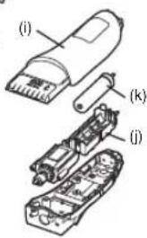 PANASONIC ER2171 - Sostituzione della batteria ricaricabile integrata - 3