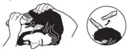 PANASONIC ER2171 - Coupe des cheveux de la nuque - 1