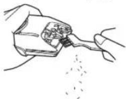 PANASONIC ER2171 - Reinigen van de trimmer - 2