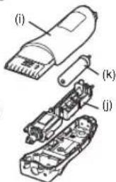 PANASONIC ER2171 - Entfernung des eingebauten wiederaufladbaren Akkus - 3