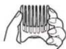 PANASONIC ER2171 - Utilizarea masinii detuns - 1