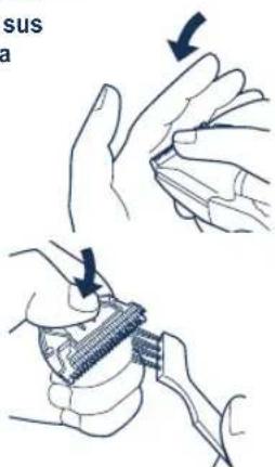 PANASONIC ER2061 - Limpieza del recortador - 2