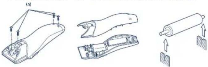 PANASONIC ER2061 - Borttagning av den inbyggda laddningsbara batteriet - 1