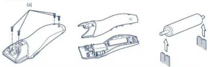 PANASONIC ER2061 - Îndepărtarea bateriei reîncărcabile încorporate - 1