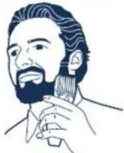 PANASONIC ER2061 - Używanie maszynki - 2