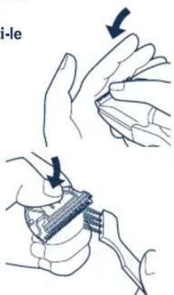 PANASONIC ER2061 - Curățarea mașinii de tuns - 2