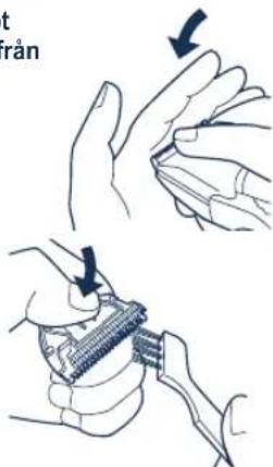 PANASONIC ER2061 - Använda trimmern - 5