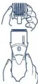 PANASONIC ER2061 - A nyírógép használata - 1