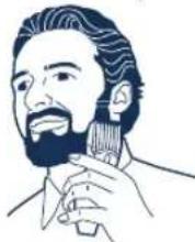 PANASONIC ER2061 - Popis jednotlivých častí - 3