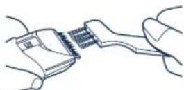 PANASONIC ER2061 - Nettoyage de la tondeuse - 1