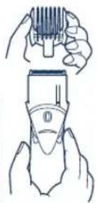 PANASONIC ER2061 - Používání zastřihovače - 1