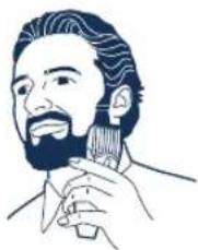 PANASONIC ER2061 - Trimmerin käyttö - 2