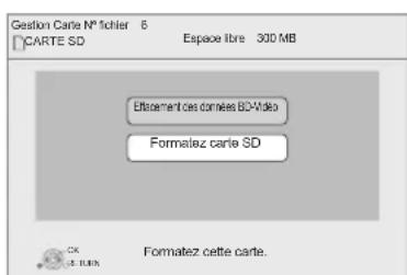PANASONIC SCBTT350 - Effacement de données/Formatage de cartes SD - 1